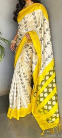 Ikshara | Pochampally Ikkat silk saree