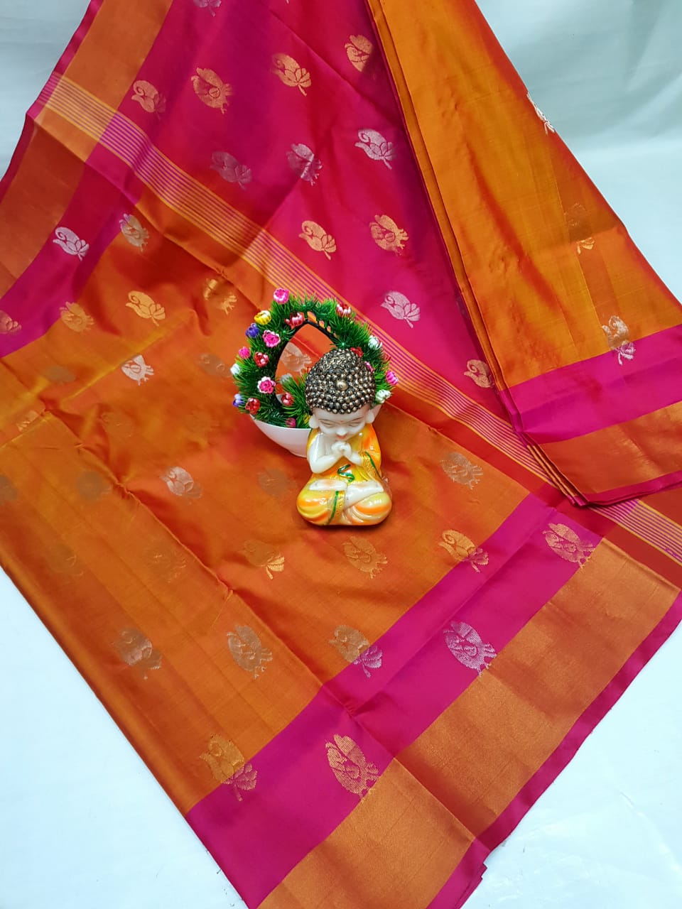 UdayaSneha | Pure silk uppada saree
