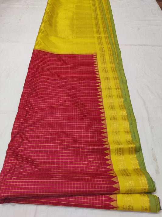 Azad Gadwal | Gadwal Sarees in pure Silk