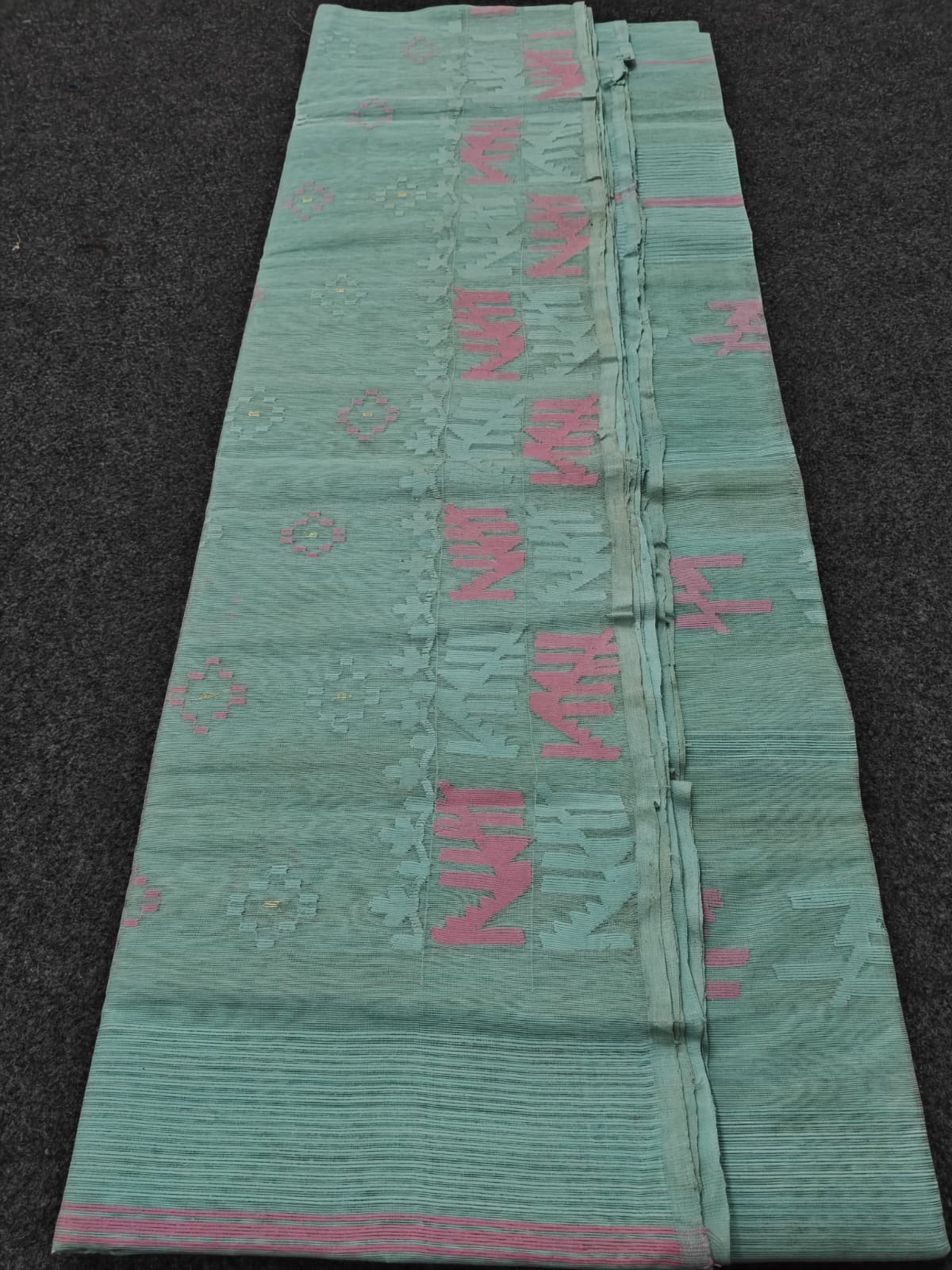 Dulari | Cotton Silk Dhakai Saree