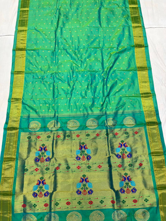 Charnika | Kalanjali Pure Silk Paithani Saree