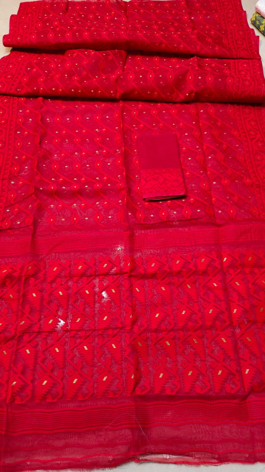 Janakishini | Half Silk Jamdani