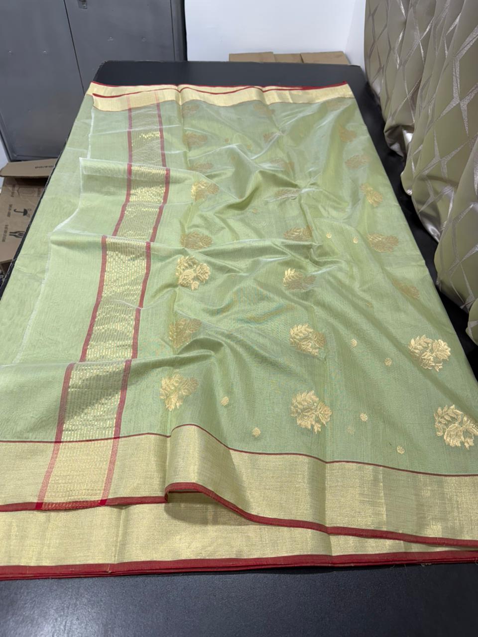 Chandritha | Cotton Silk Chanderi Saree