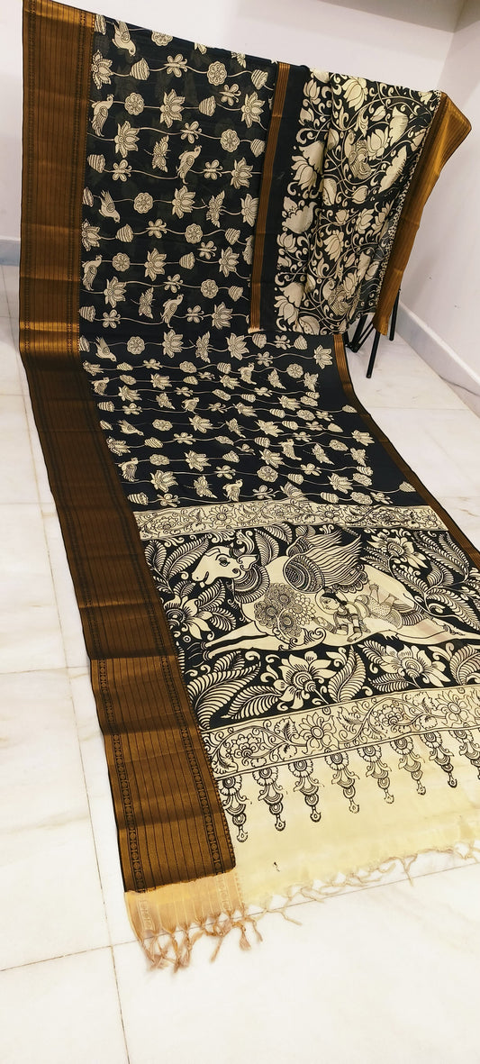 elliot-kalamkari-saree | Kalamkari-saree