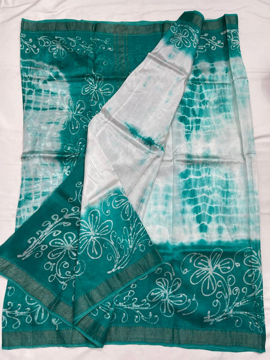 Shreenika | Shibori Mangalagiri Saree