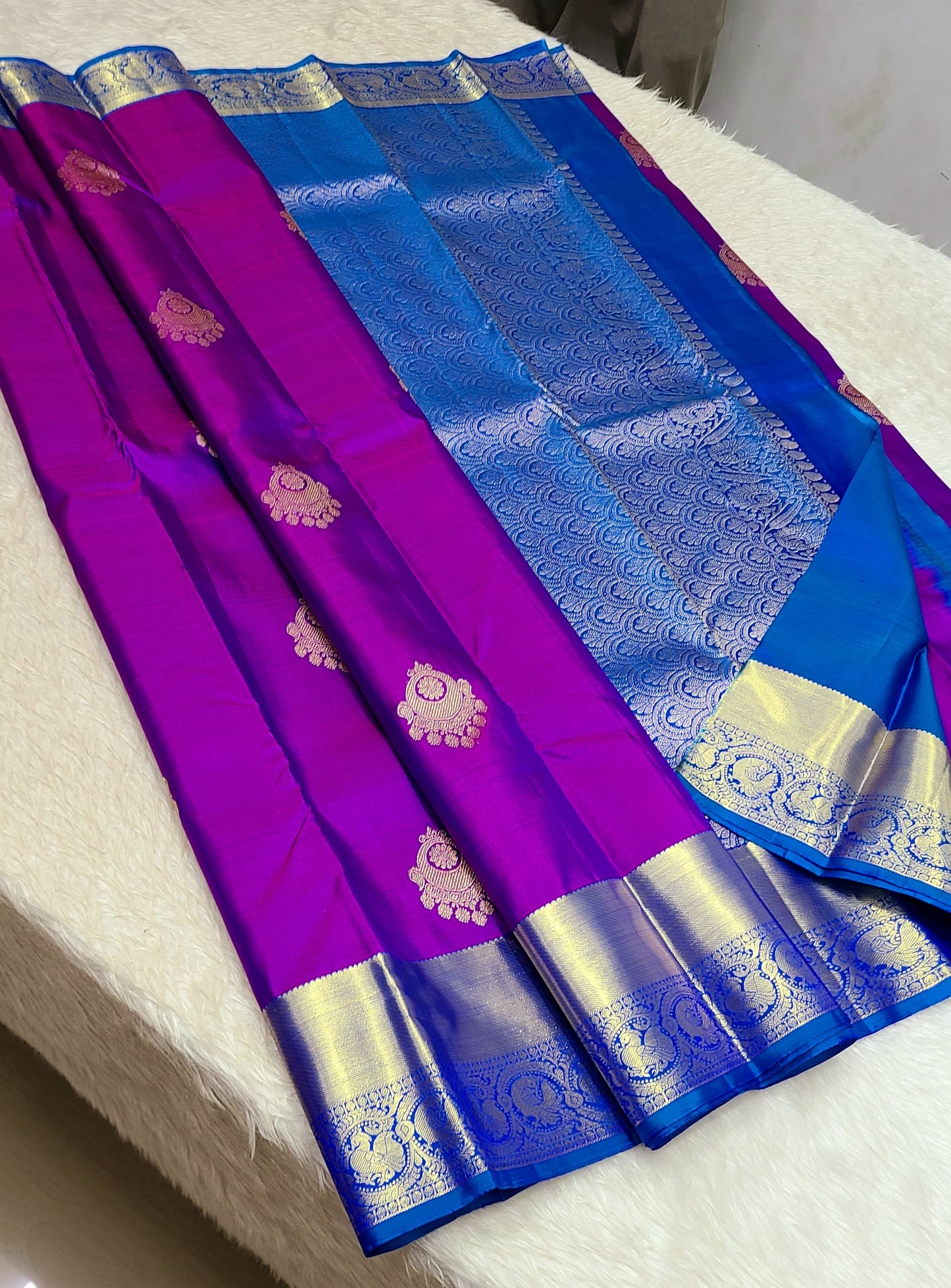 Ankala | 1G Gold Kanjeevaram Saree