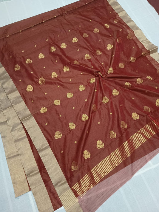 Carol | Chanderi In Cotton Silk