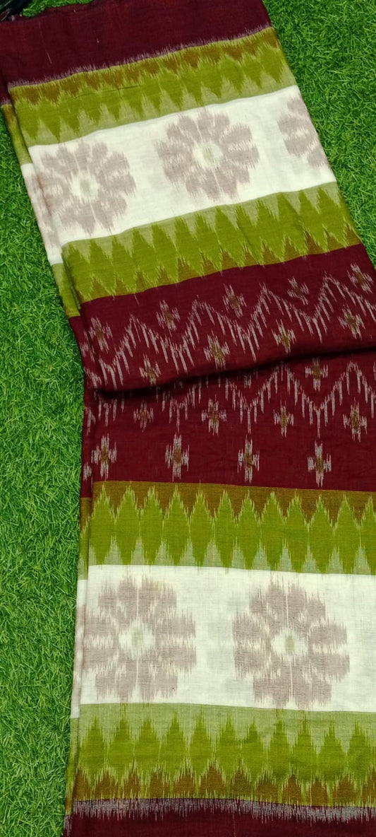 Shanaya | Sambalpuri Cotton Ikat Saree