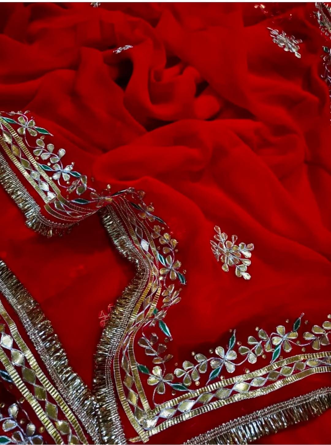 Ganish | Gota patti Saree