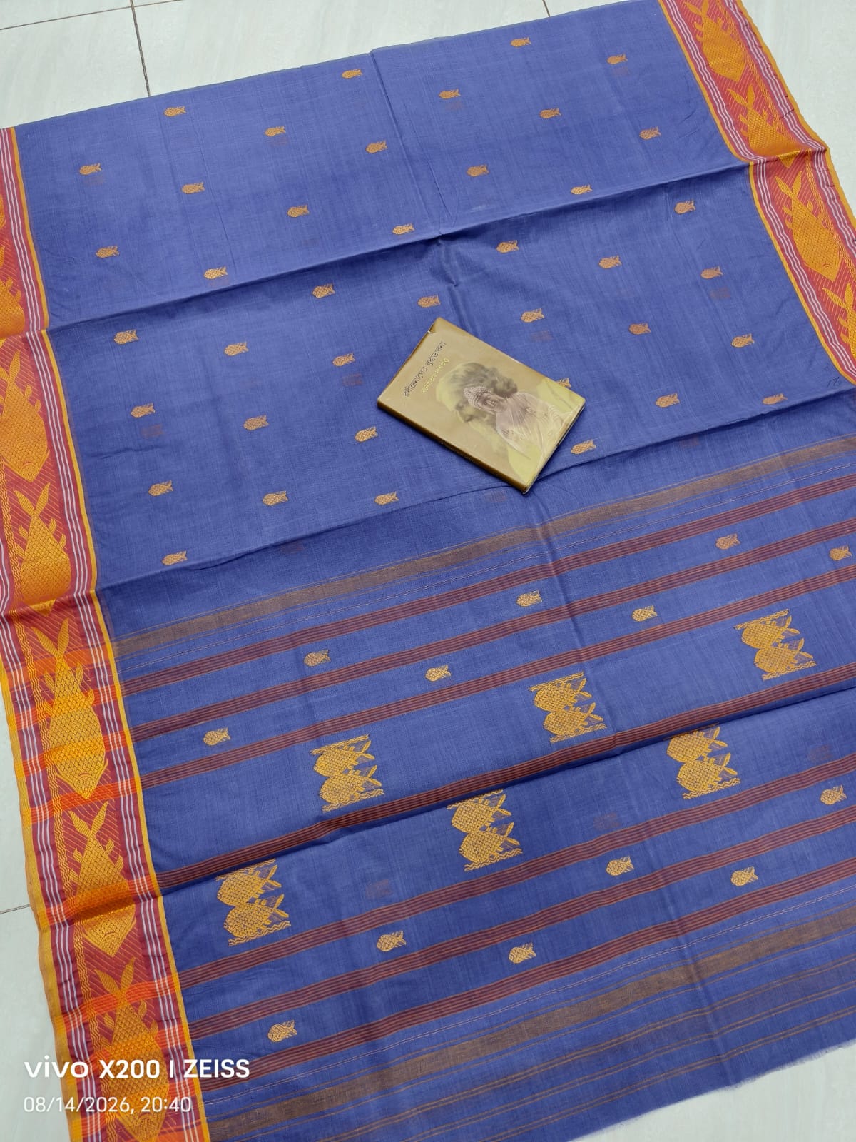 Pure taant cotton jamdani
No bp