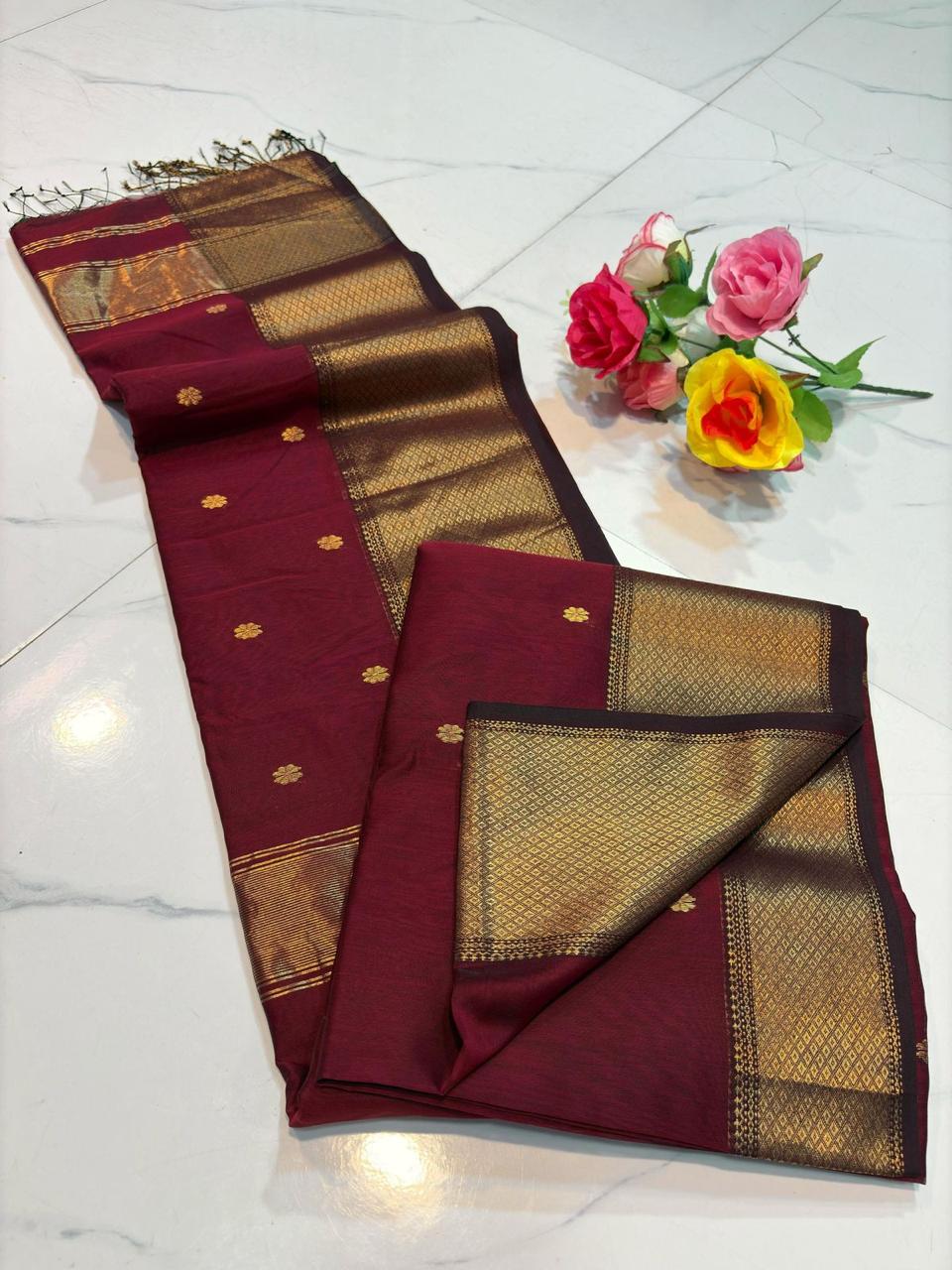 Mira | Cotton Silk Maheshwari