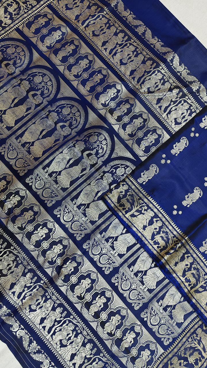 Balushaani | Meenakari baluchari saree