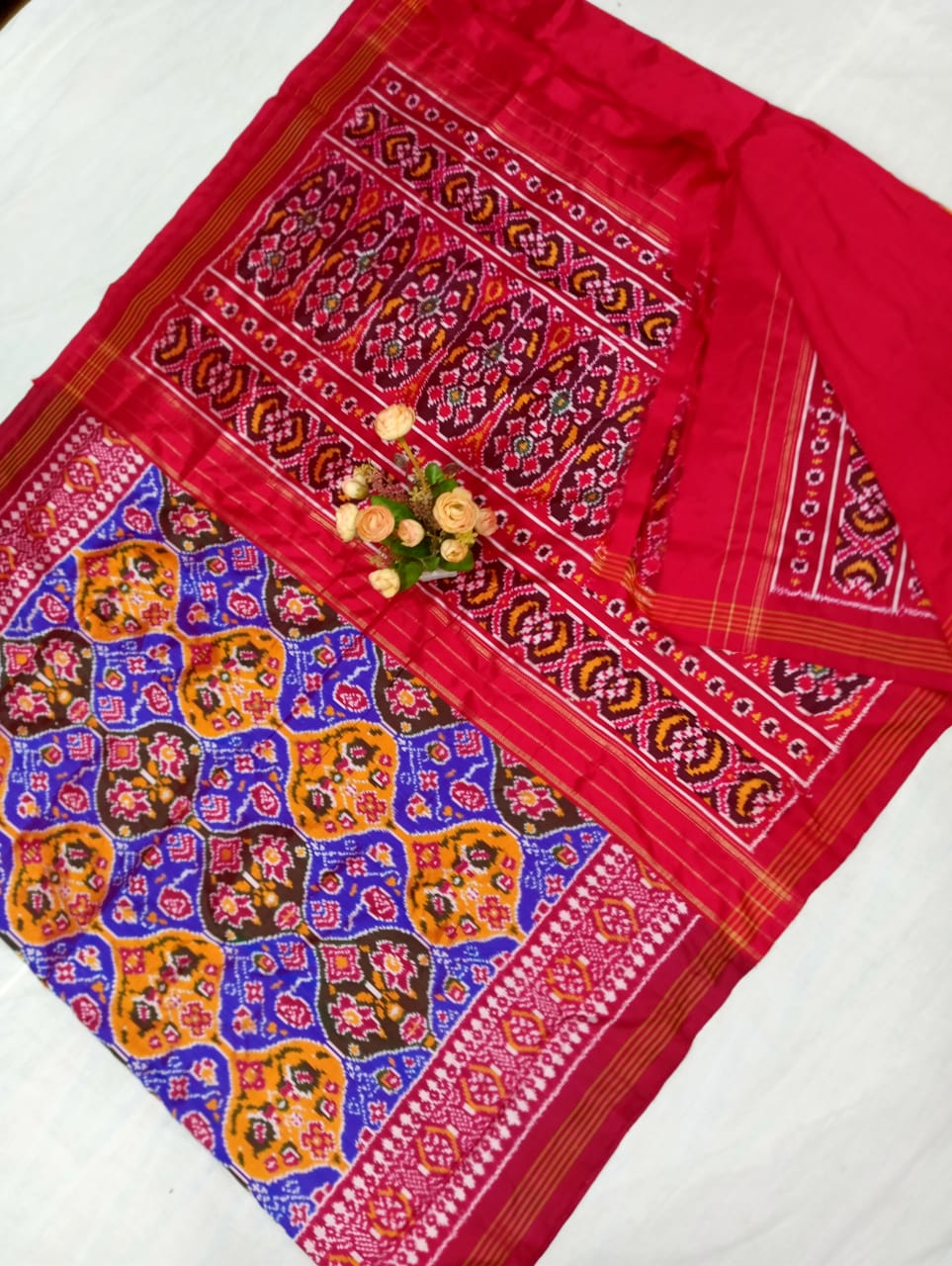 Ishwariya | Pochampally Ikkat silk saree