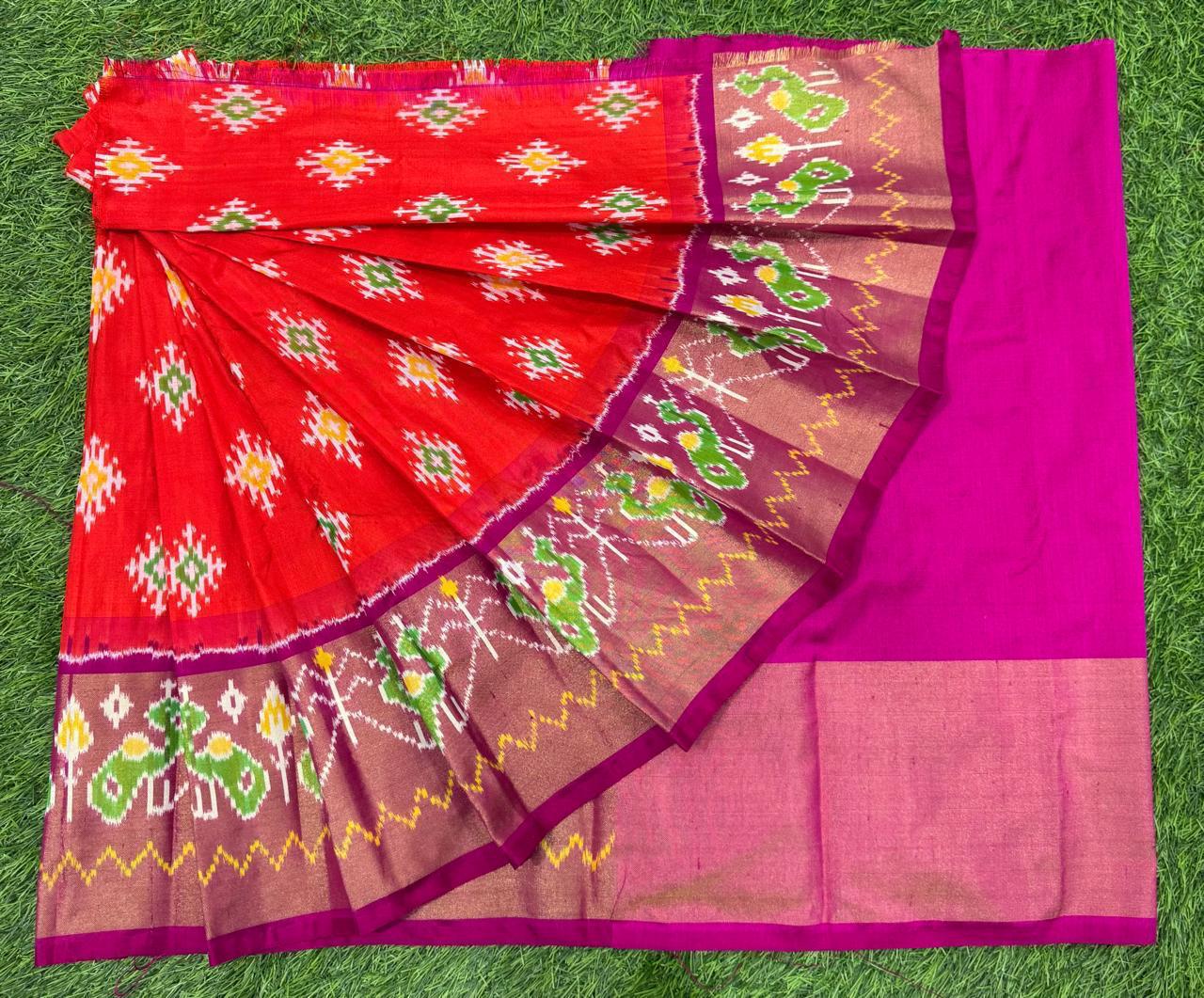 Bhavshima | Pochampally Ikat silk saree