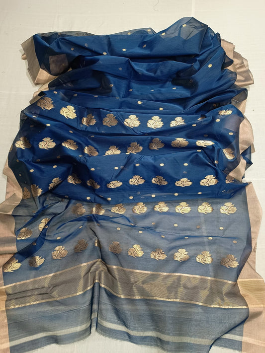 Jharana-cotton-silk-chanderi | Chanderi In Cotton Silk