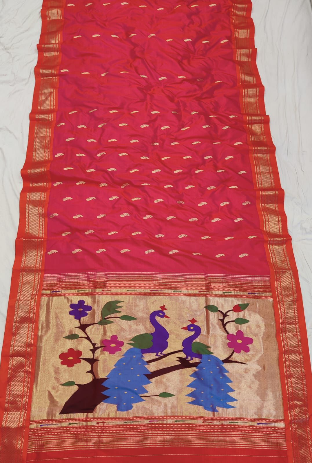 Pramyana | Yeola Paithani Pure Silk Saree