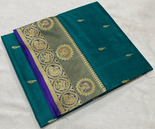 Shanmukha-Peshwai | Peshwai dagina silk sarees