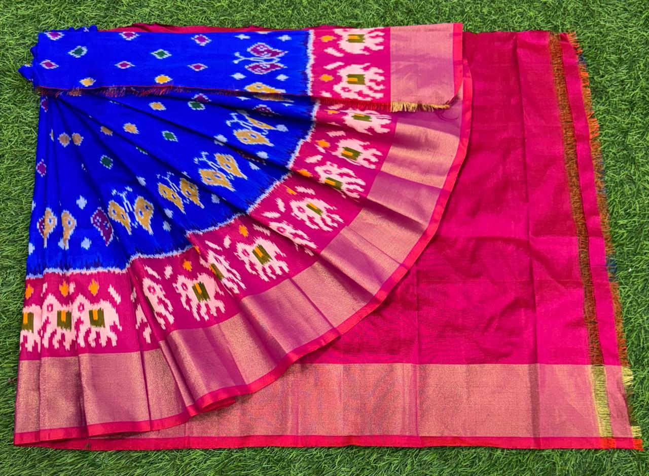 Bhavlina | Pochampally Ikat silk saree