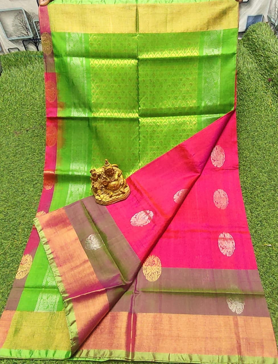 Pushpanjali-handloom-uppada-pure-pattu-sarees| Handloom Uppada Pure Pattu Sarees