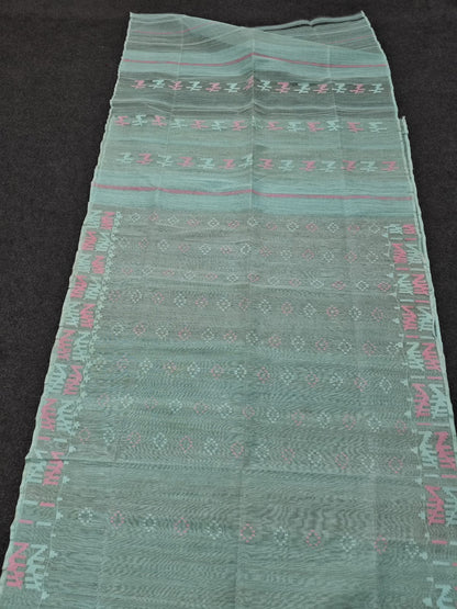 Authentic bangladesi 
half silk jamdani
With bp