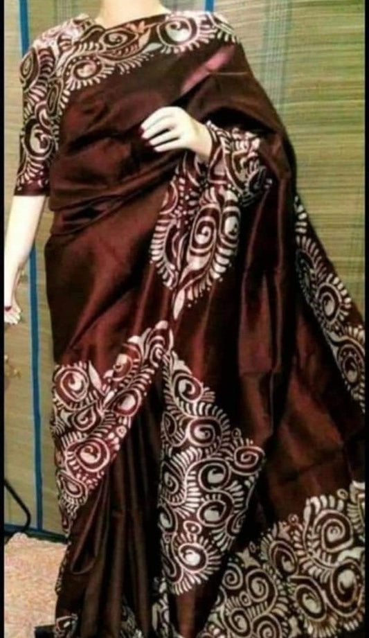 Balyavi | Murshidabad Silk Batik Sarees