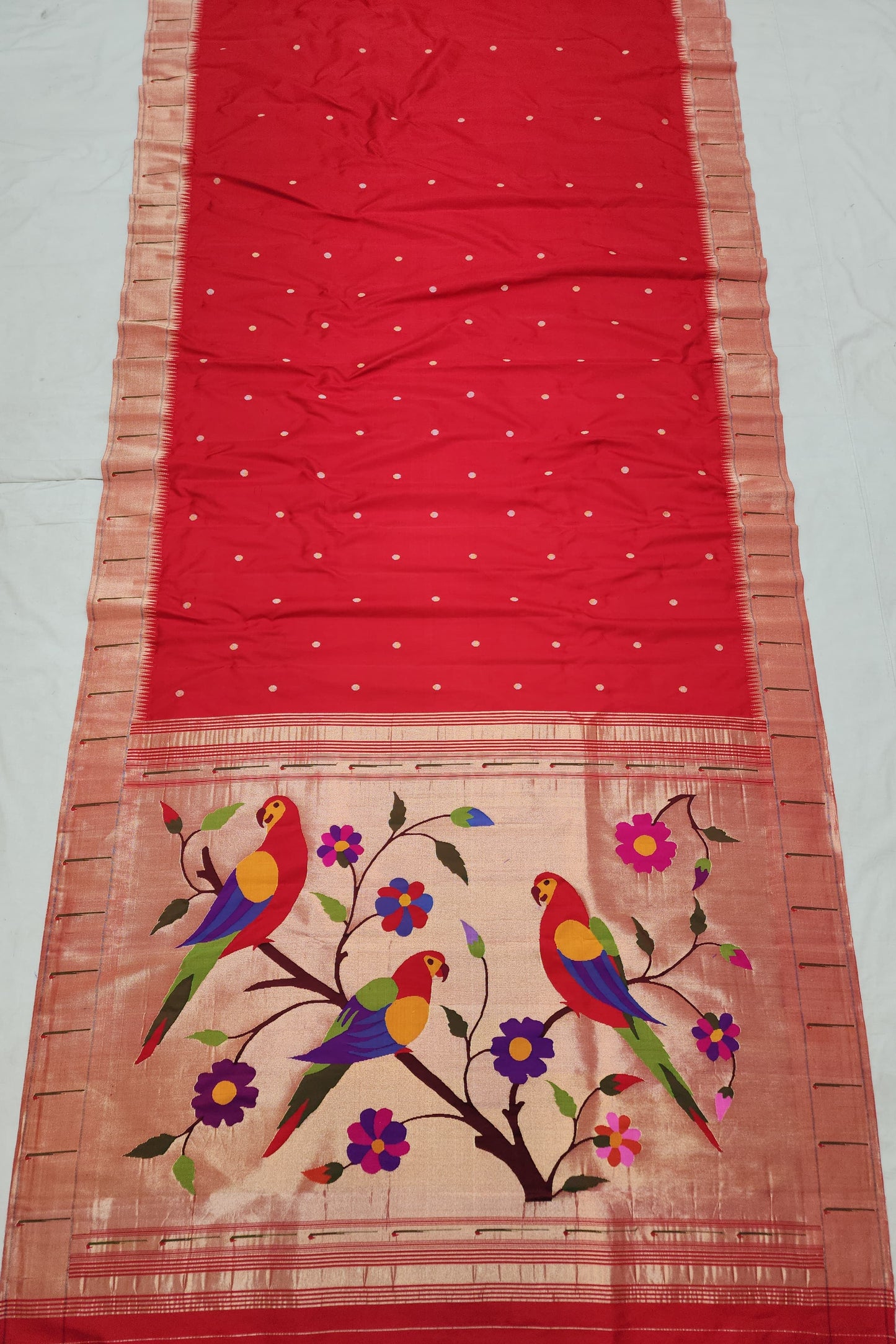 Sinvani | Single Muniya Paithani Silk Saree