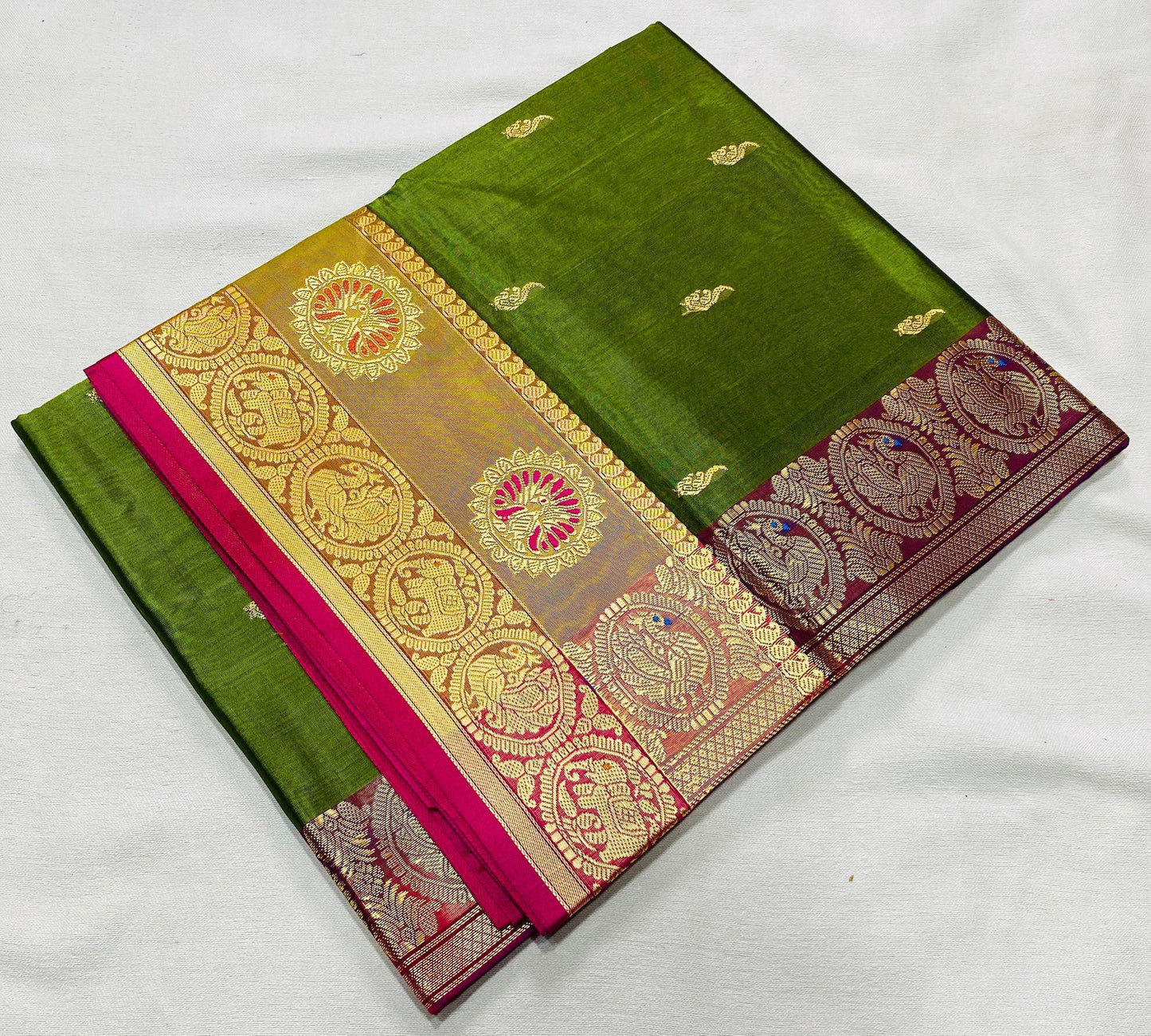 Yamuna-Peshwai | Peshwai dagina silk sarees