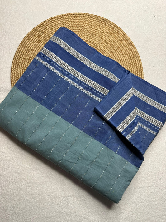 Cotton saree Chikki paras
Material - cotton by cotton 
Border - Chikki  border 
Saree Name - Ilkal cotton Chikki  sarees
Pallu - silk pallu 
Blouse -running
Handloom -yes
Saree length- 6.2
