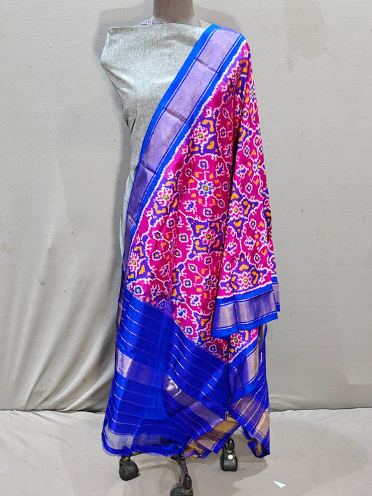 Pochampally IKKAT SILK duppata*
🎉*Length: 2.5 meters*
🎉*Height: 36 inches*