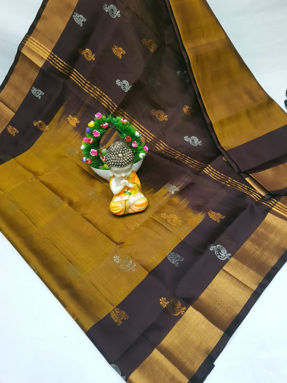 Utsala | Pure silk uppada saree