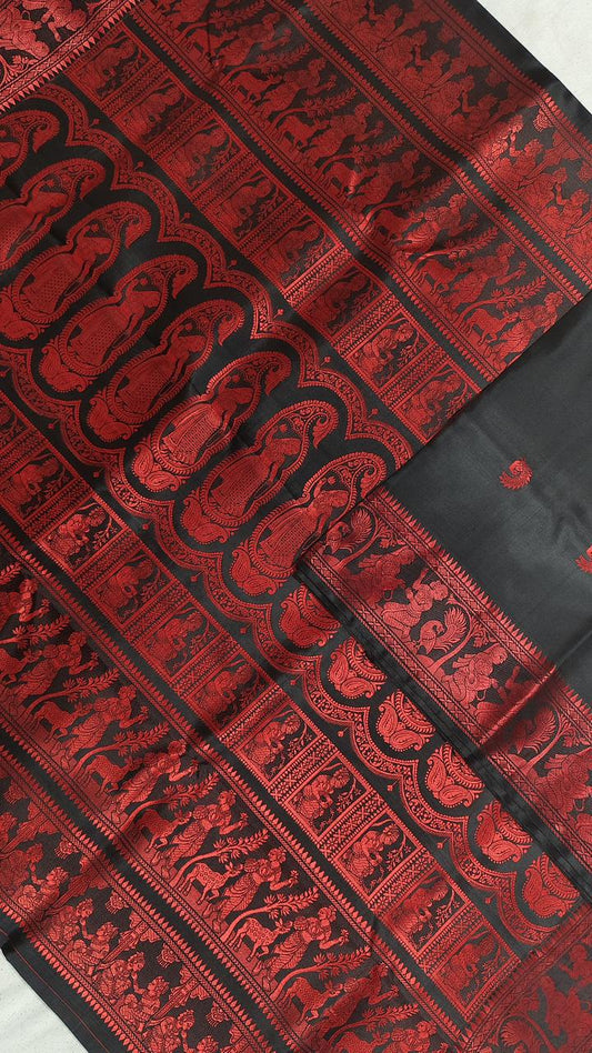 Balushaali | Meenakari baluchari saree