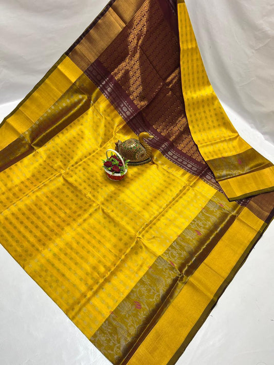 Ujala | Uppada Pattu Saree with all over buttis