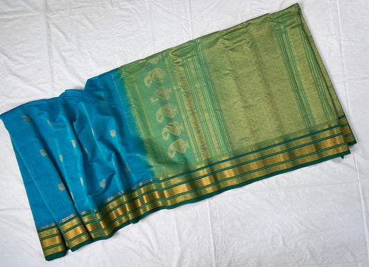 Gayathri | Gadwal Sarees in Silk Cotton