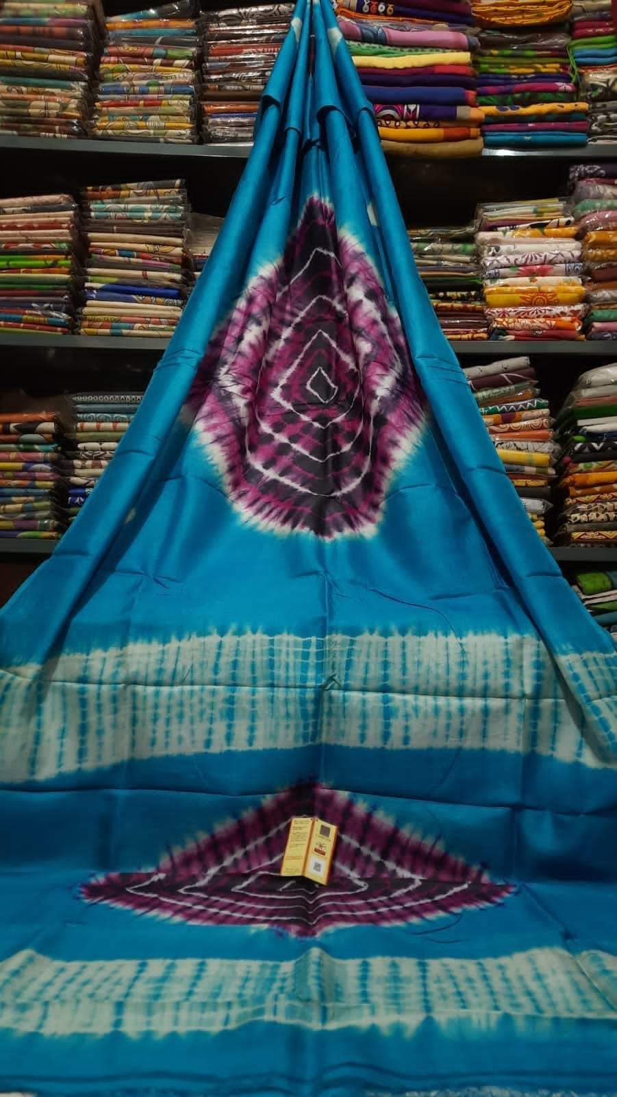 Sona-shibori-murshidabad-silk | Shibori on Murshidabad Silk Sarees