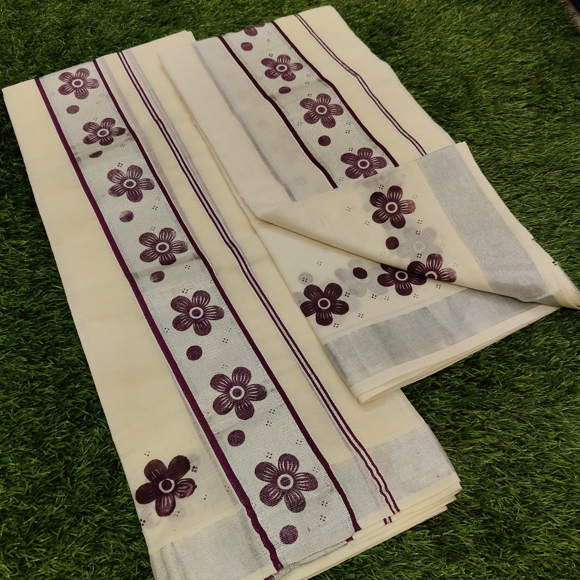 Pure cotton kasavu
