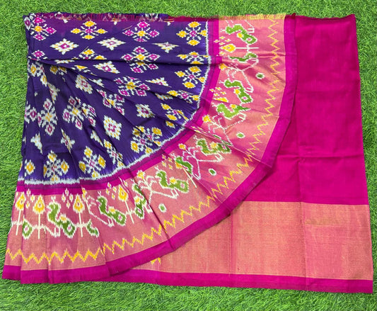 Bhavrani | Pochampally Ikat silk saree