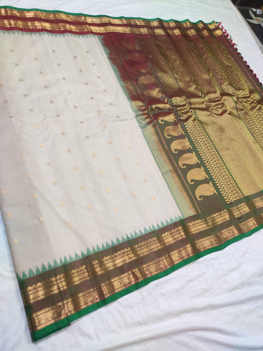 Karunya-gadwal | Gadwal Sarees in Silk Cotton