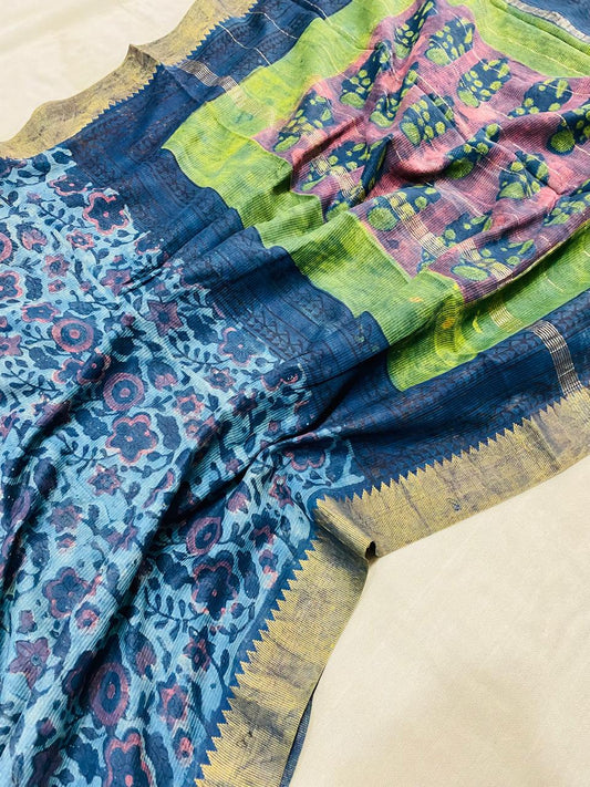 Mahika | Block prints on cotton silk