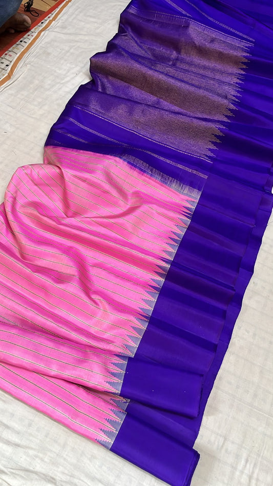 Pure silk handwoven gadwal sarees