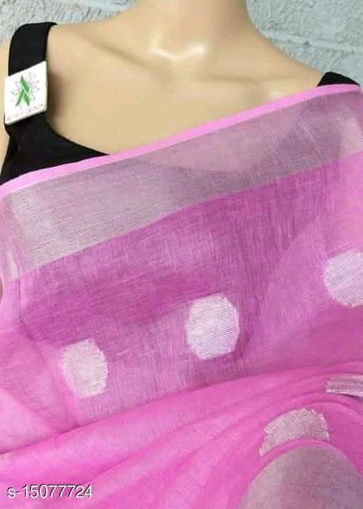 Liraanyaa | Linen Cotton Saree