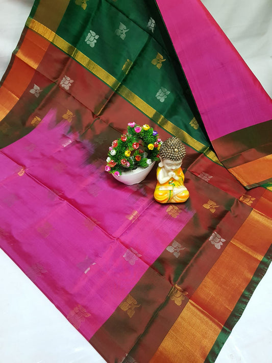 UdayaSree | Pure silk uppada saree