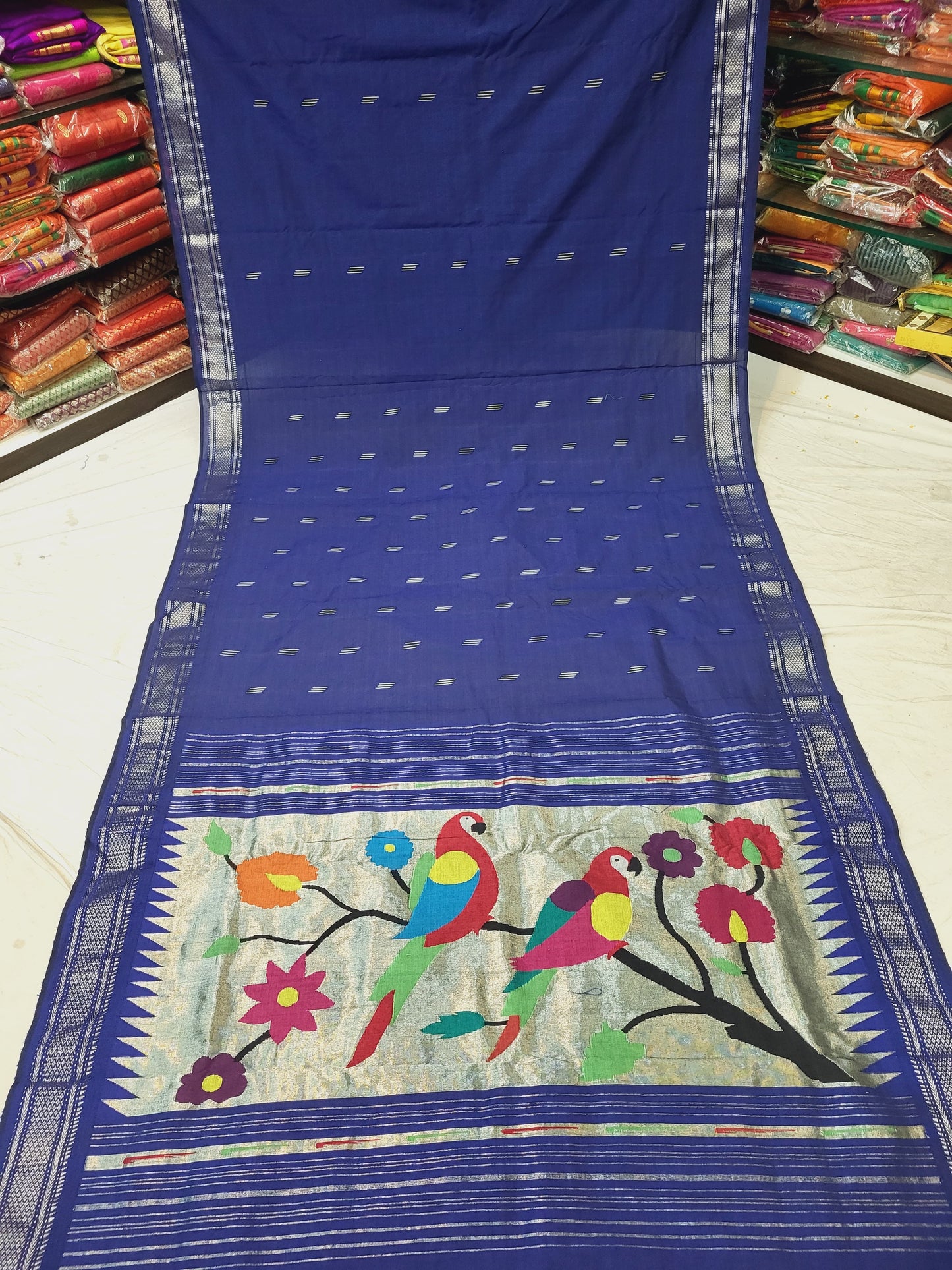 Bhumi | Cotton Paithani Saree