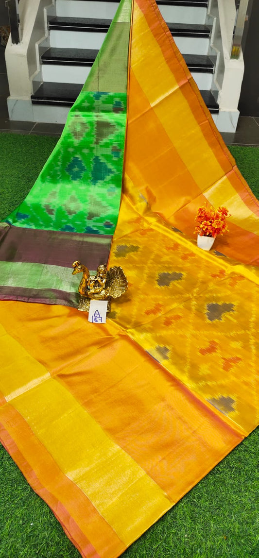 Shrivari-ikkat | ikat design silk sarees