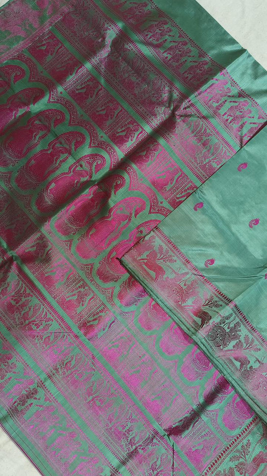 Balurisha | Meenakari baluchari saree