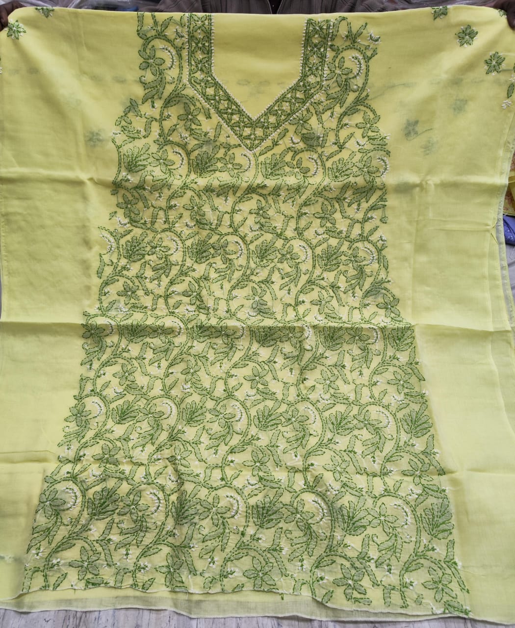 Cenama| Chikankari Dress Material