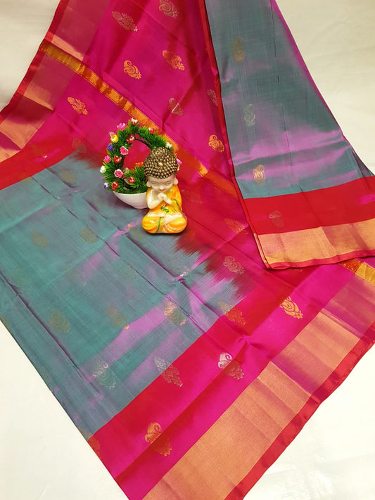UdayaRuchi | Pure silk uppada saree