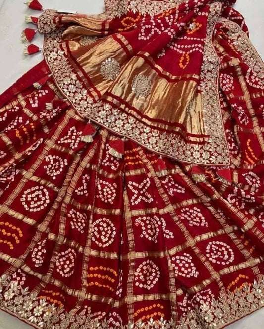 Aaratha | Gota Patti on Modal Gajji Silk