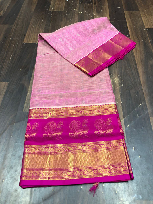 Kim | Kollam Pattu Saree