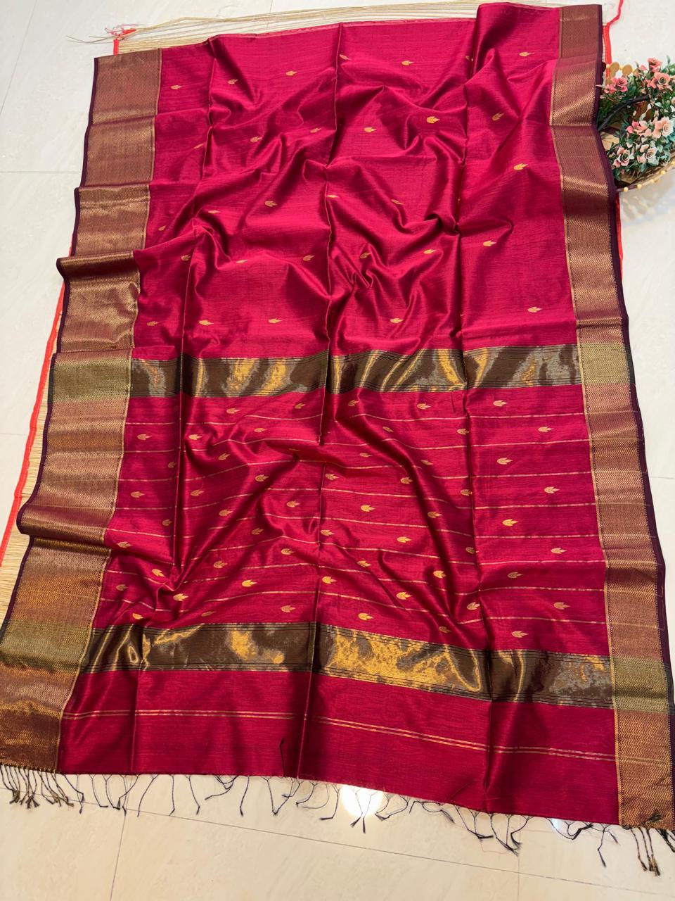 Meenakshi | Cotton Silk Maheshwari