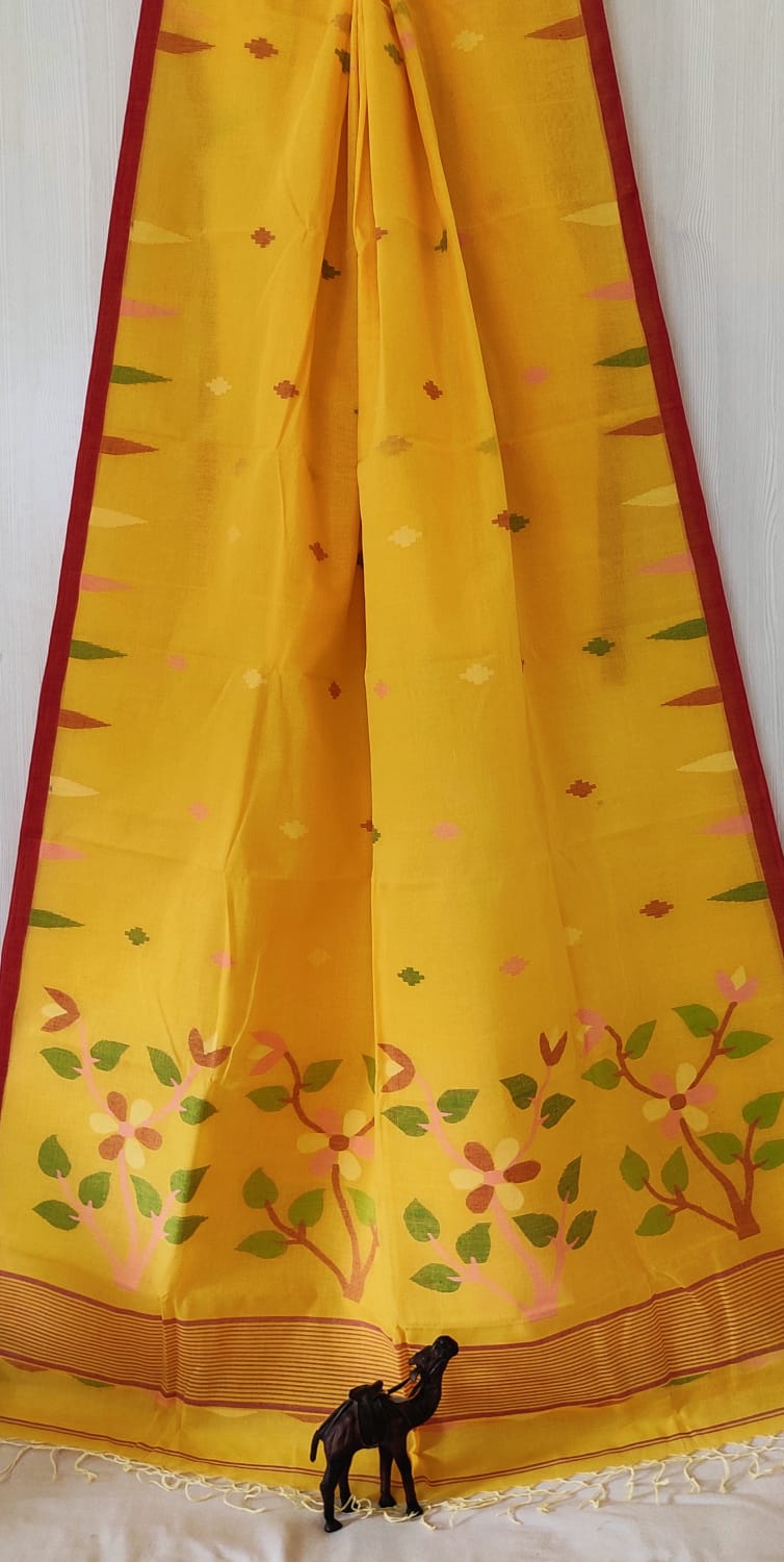 Jhanani | Cotton Jamdani Saree